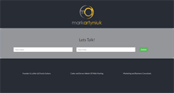 Desktop Screenshot of markartyniuk.com