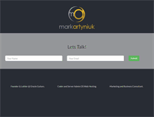 Tablet Screenshot of markartyniuk.com
